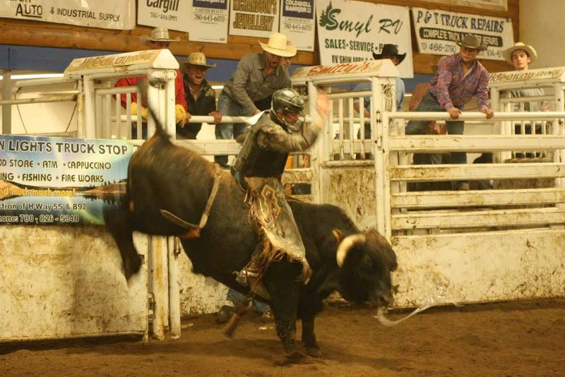 The annual St. Paul Bull-a-Rama took place Saturday. A sold out crowd took over the Ag-Corral and afterwards enjoyed a dance with music by local band Boomtown.