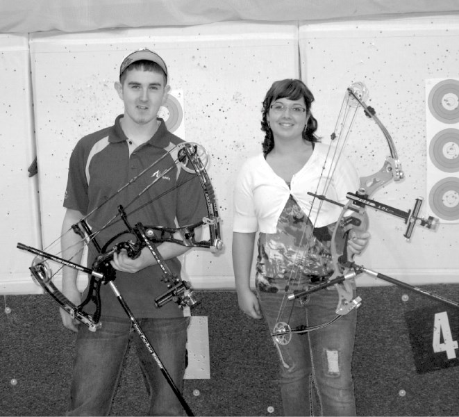 Local archers Emma Chaput and Ian Bouvier have landed in the top spots in the province for archery, with Chaput finishing in third and Bouvier in first at Edmonton&#8217;s