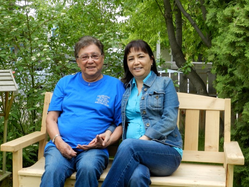 Emma Rayko, local matriarch and volunteer, who has made a difference in many lives is joined by her daughter Lisa, one of the many who love her dearly.