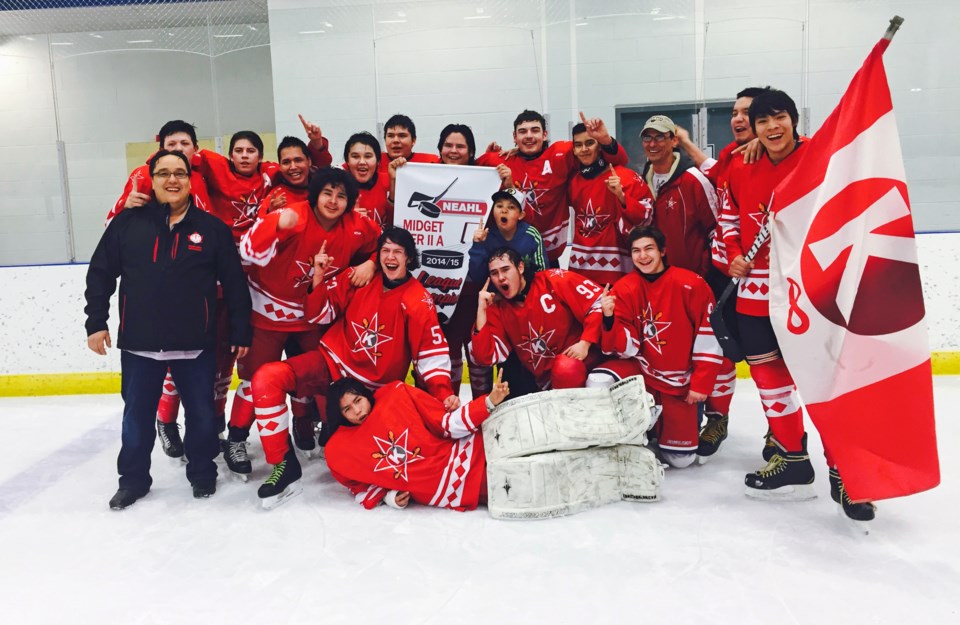 After multiple seasons of making it to the playoffs but missing the championship, Kikino&#8217;s midget-level hockey team has won first place in the Tier II A division.