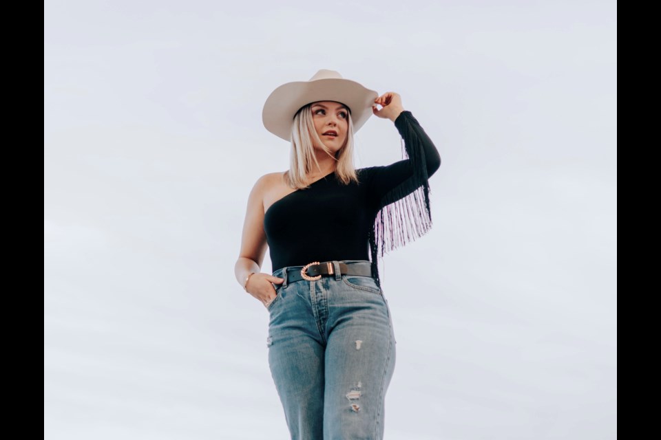 Olivia Rose, who grew up Elk Point but now lives in Edmonton, will be performing alongside Canadian country singers Aaron Pritchett and Jess Moskaluke at the Lac La Biche Bold Centre on Friday, Feb. 28. Photo supplied. 