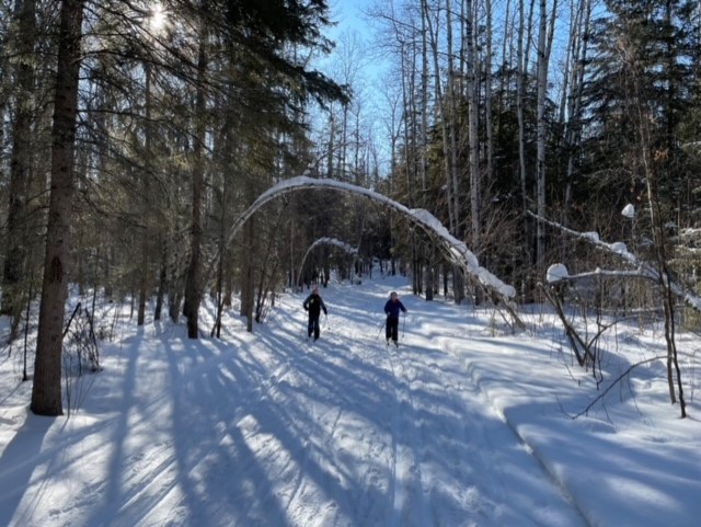 Members of the Lac La Biche Nordic Ski Club enjoying local trails. Submitted photos. 