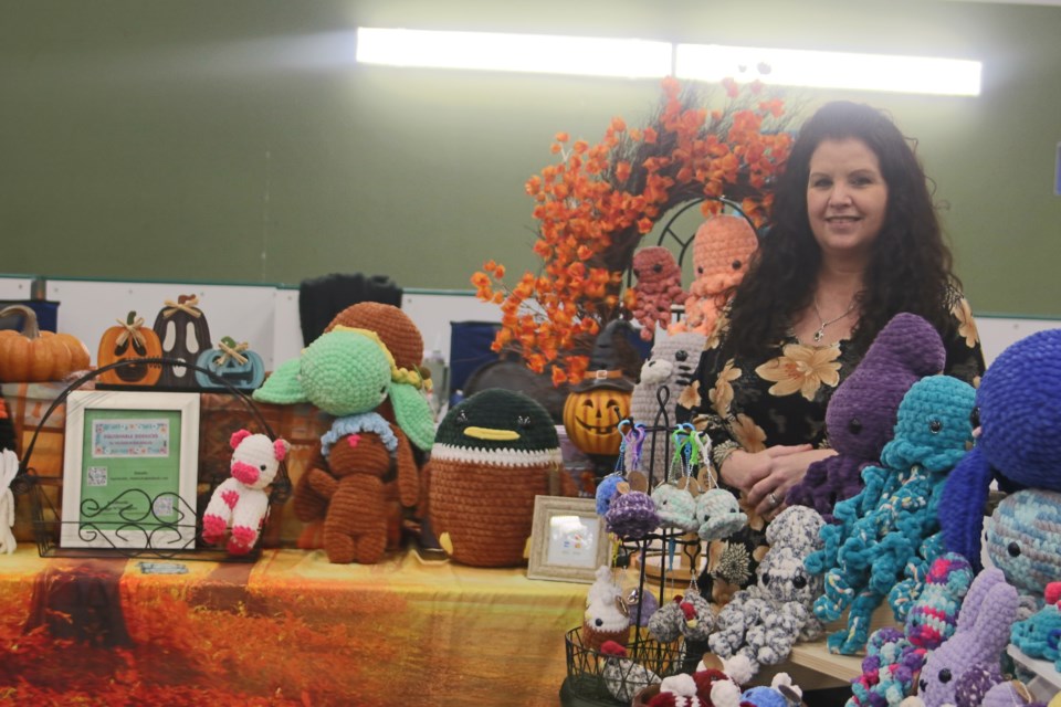 Linda Dumonceaux, owner of Squishable Sidekicks by Huggs'N'Snuggles was one of the vendors at this year's Autumn Spooktacular.