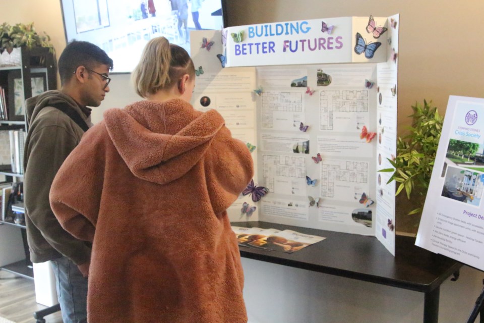 The Cold Lake Stepping Stones Crisis Society held an open house on Oct. 23, where visitors could come learn and ask questions about the programs.