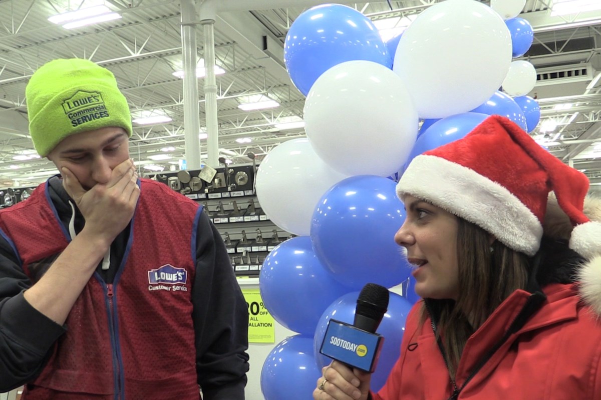 VIDEO: On the second day of Christmas, Madison's big surprise at work