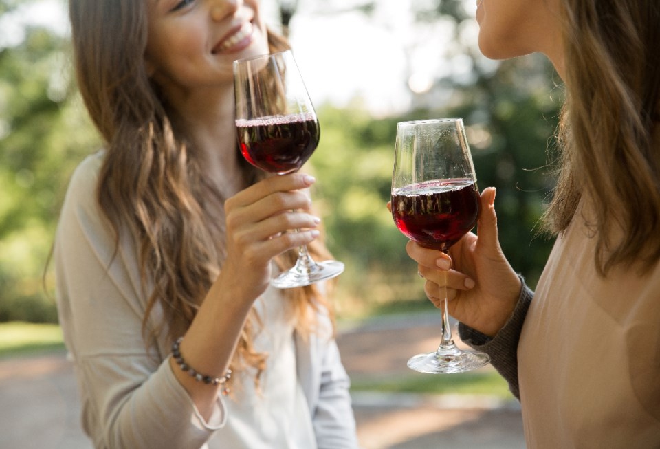 dean-drobot_two-girls-drinking-wine_shutterstock_679504342