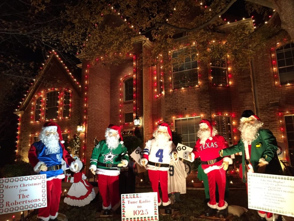 Deerfield, Plano, Christmas Lights, Holiday