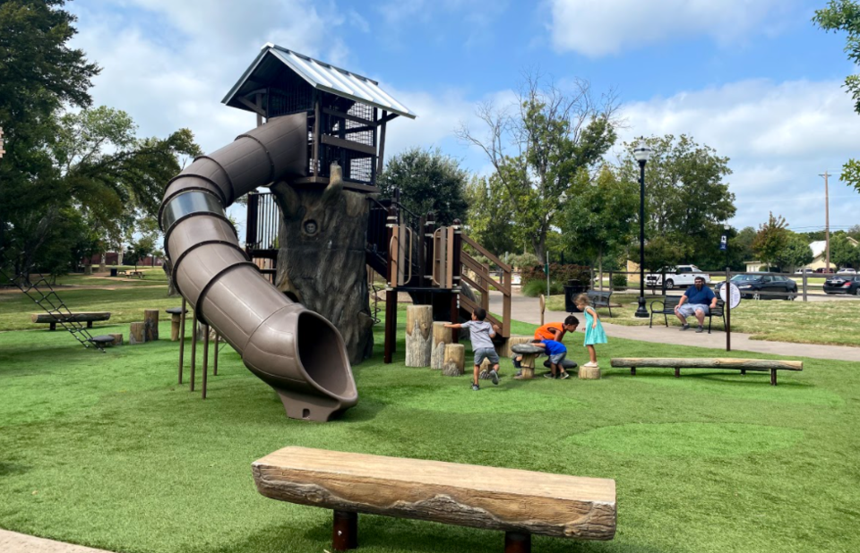 Beard park, best playground in little elm, texas