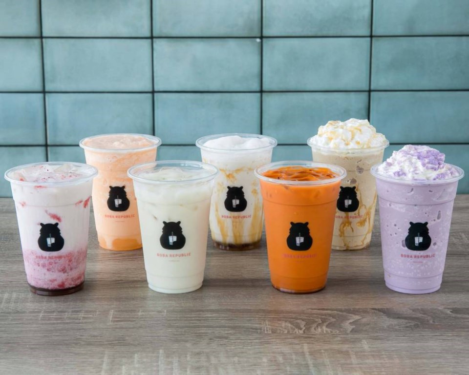 Boba Republic offers an ecletic selection of coffee, tea, frappes and boba tea | Image courtesy of Boba Republic