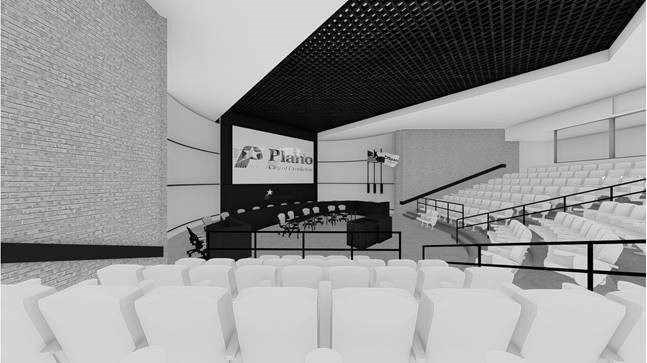 Future Council Chambers rendering