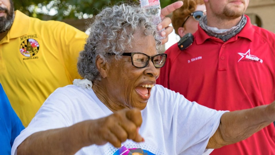 Opal Lee's Juneteenth walk