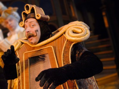 Jeremy Webb Shown Here In  Returns As Cogsworth In Neptune Theatres Production Of Disneys Beauty And The Beast Aug