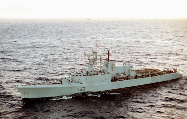 Former sailor with PTSD denied compassionate award for financial hardship Hmcs_margaree_(ddh_230)_during_fleetex_1-90