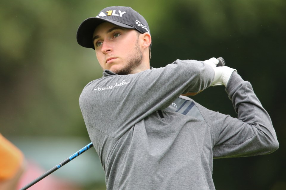 Austin Connelly back on the links at final round of British Open