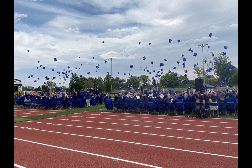 Longmont High School graduation 2022. 