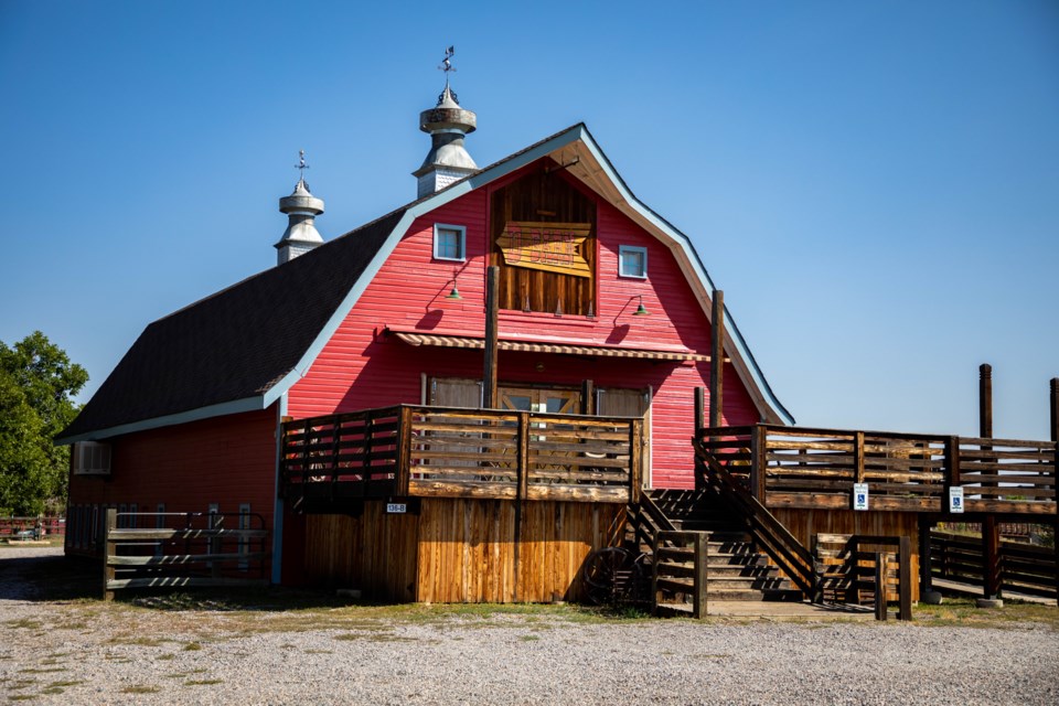 The D-Barn Reception Hall on Main Street