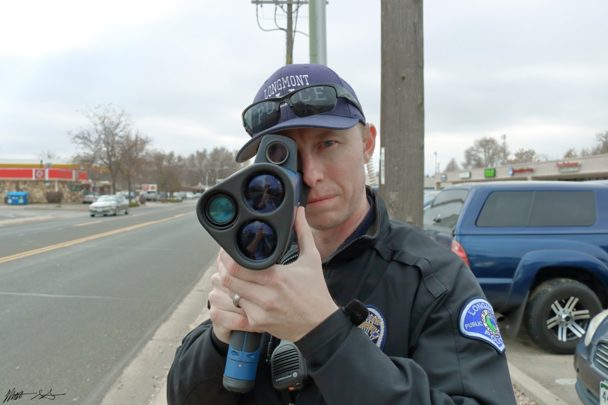 Longmont Police Awarded New Camera Speed Gun From CDOT The Longmont Leader