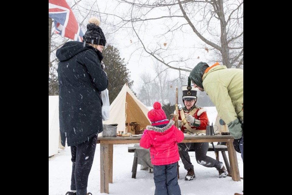 Learn about British soldiers and watch a black powder firing demonstration at the Mid-Winter Social at Discovery Harbour.