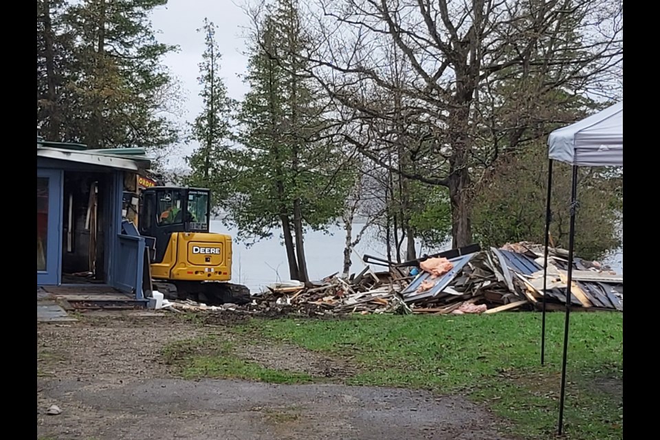 A mobile home fire at a campground on Ogden's Beach Road in Tay Township will be investigated by the Office of the Fire Marshal.