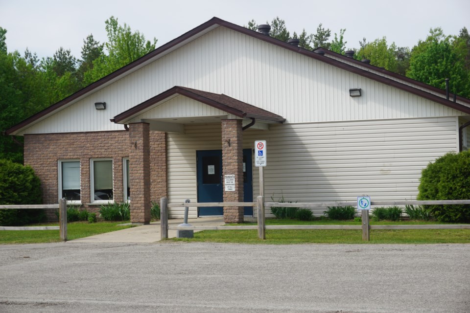 The community centre just off the eighth concession is pictured. Andrew Philips/MidlandToday                  