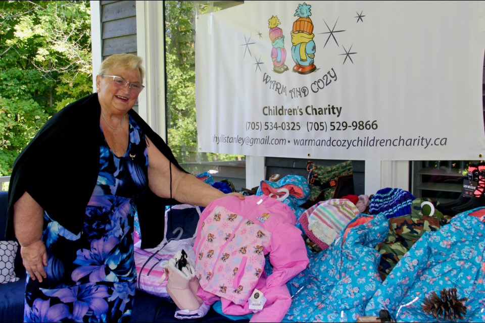 Phyllis Stanley has been running the Warm and Cozy Children's Charity for the past 18 years but says demand for clothing has doubled in the past year. 