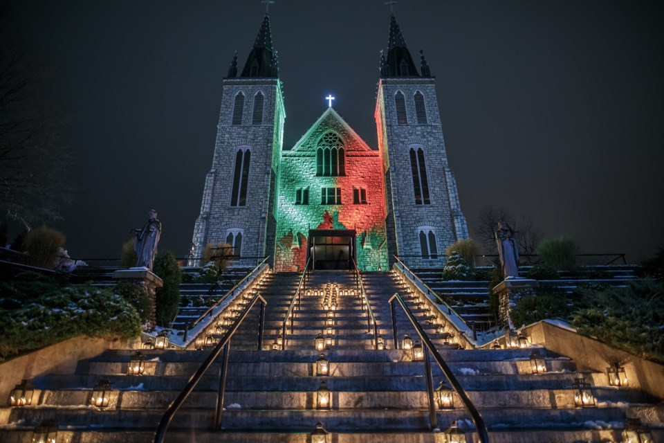 The Martyrs’ Shrine will be offering a festive lights display as part of First Light.