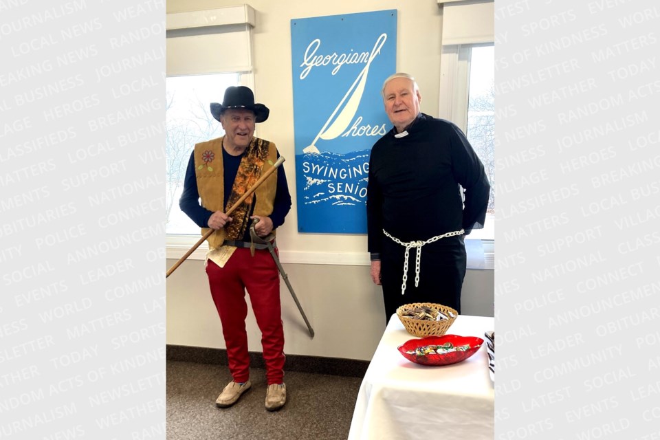 The Georgian Shores Seniors Club revived the Order of Good Cheer during a recent event.