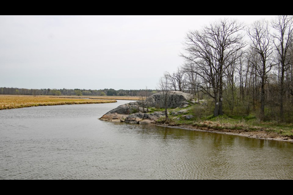 The view from the Big Rock Landing boat launch.