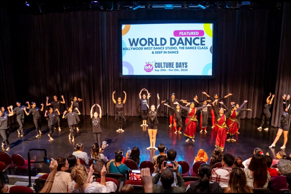 Bollywood West Dance Studio, The Dance Class and Deep In Dance unite for collaborative performance at Milton Culture Days.