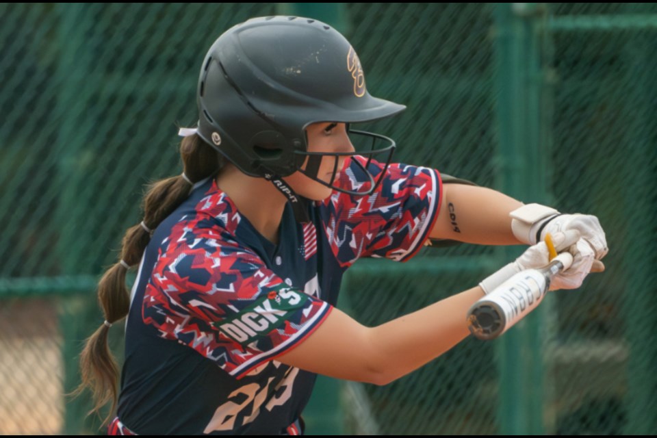 Sydney Teague delivered a standout performance at the recent USA Softball HPP High Performance Camp in Florida.