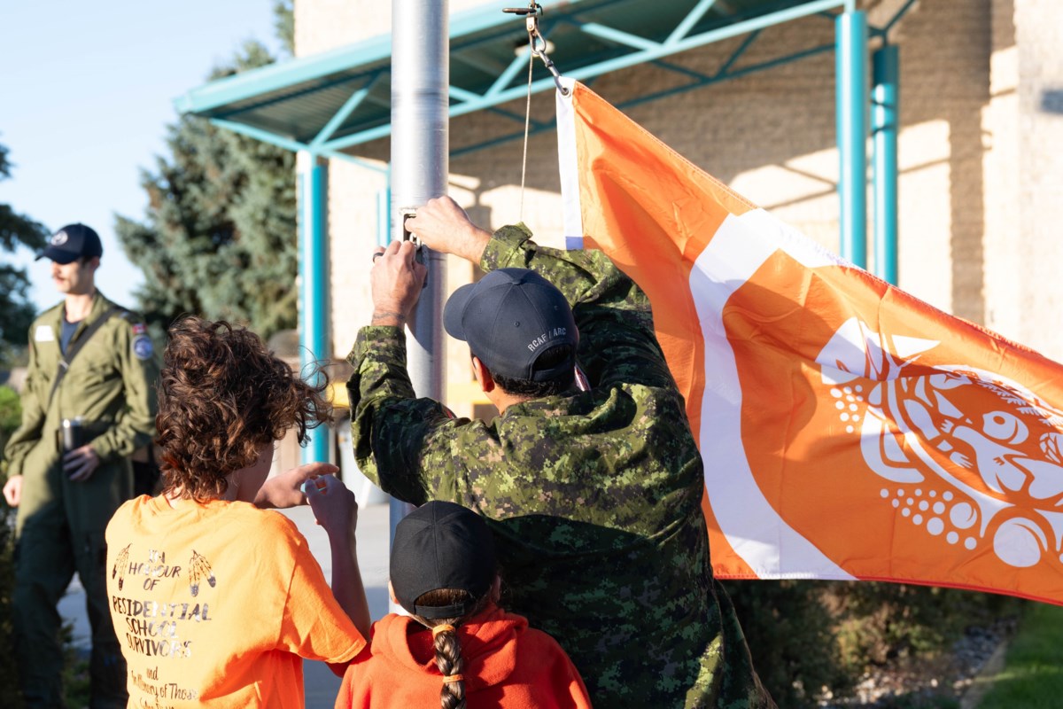 15 Wing raises flag to honour national TRC day