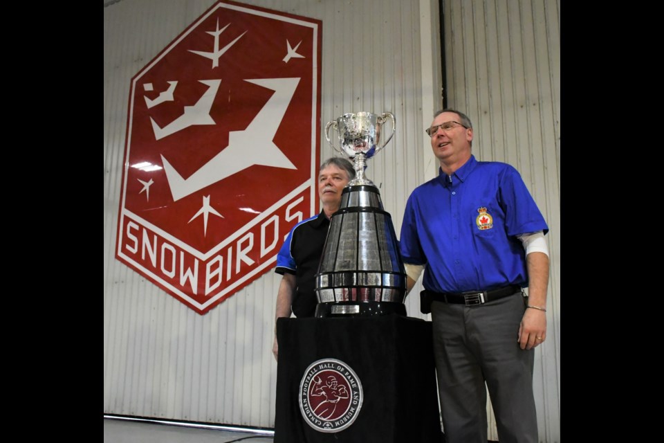 The Grey Cup and the Stanley Cup - together 