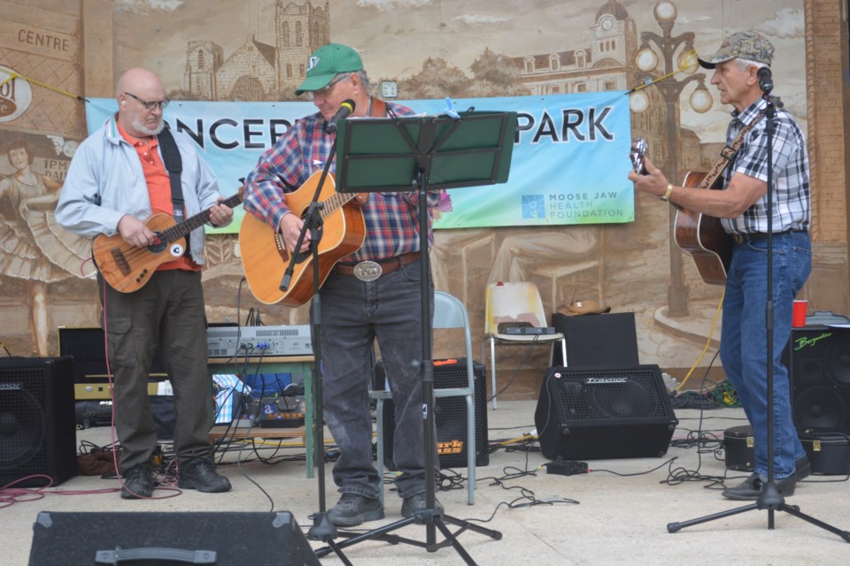 The band had everyone's toes tapping.