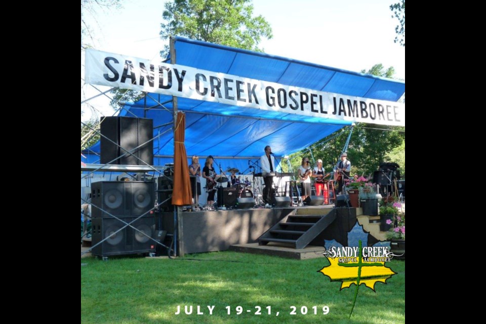 The Jamboree is being held in Besant Campground for the last year. (supplied)