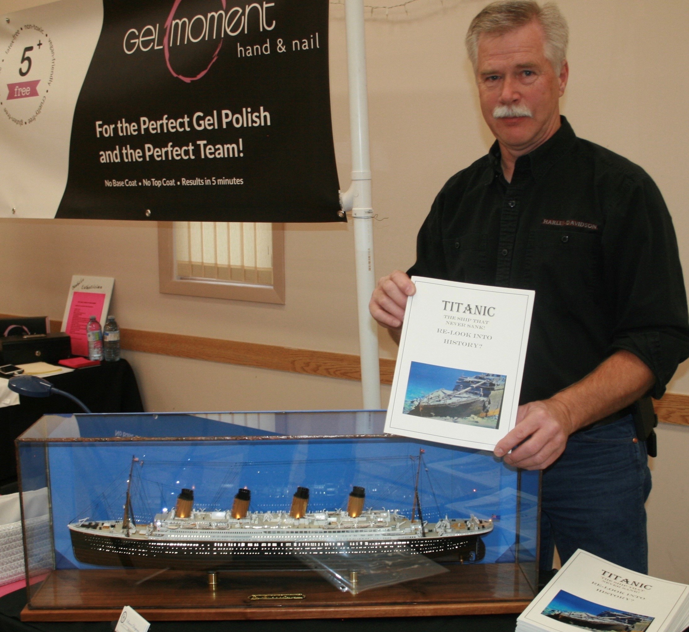 Conspiracy theory on sinking of Titanic outlined by local author -  