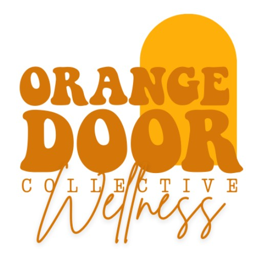 The logo for Orange Door Collective Wellness. 