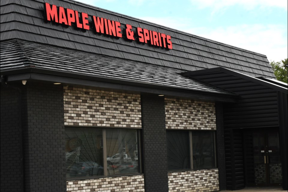 Maple Wine & Spirits is now open at the former Pizza Hut location at 815 Main Street North.