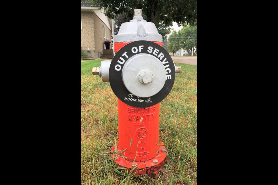 This fire hydrant at the corner of 11th Avenue Southwest and Warner Street Southwest is inactive | Jason G. Antonio