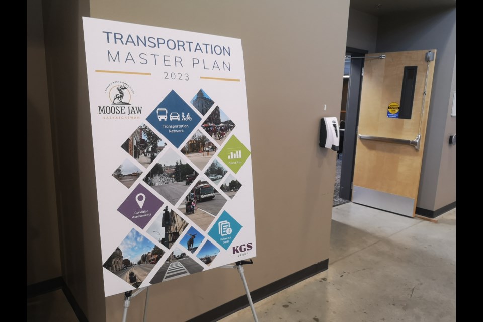 The 2023 Transportation Master Plan open house event was held Oct. 24, 2023 at the Moose Jaw Events Centre. 