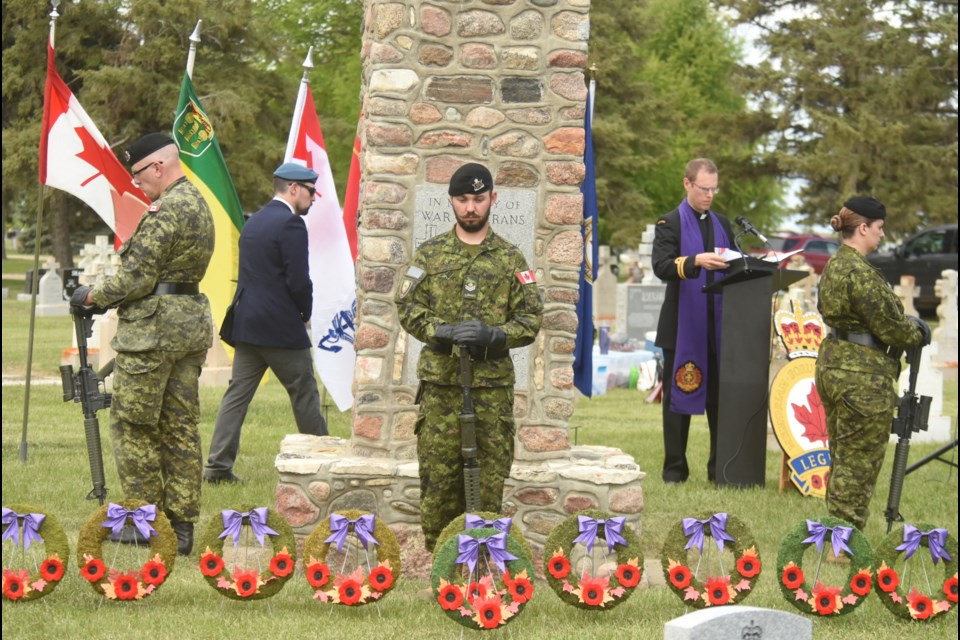 Sights from the 2024 Decoration Day ceremony at the Rosedale Cemetery.