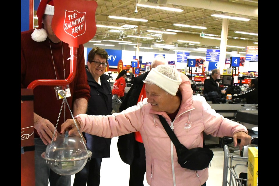 Salvation Army kicks off the Christmas Kettle Campaign on November 24