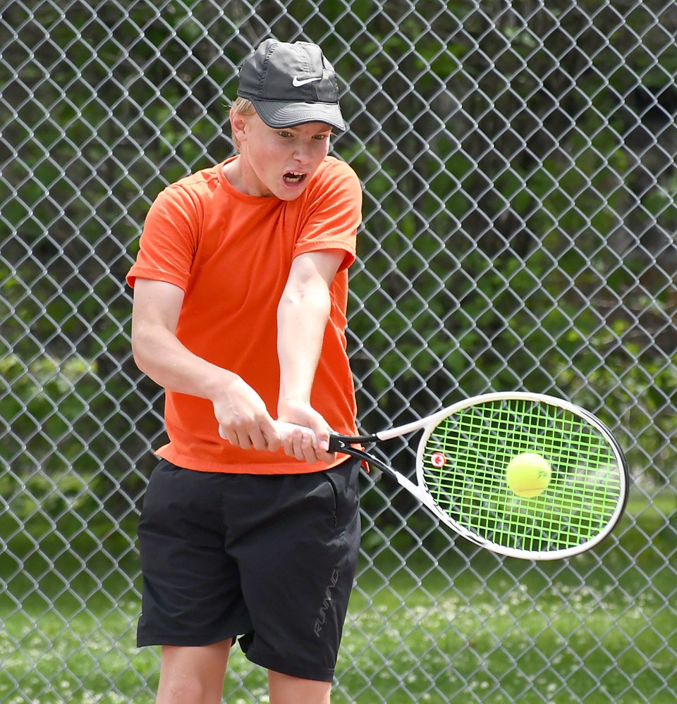 Saturday scenes tennis Rice