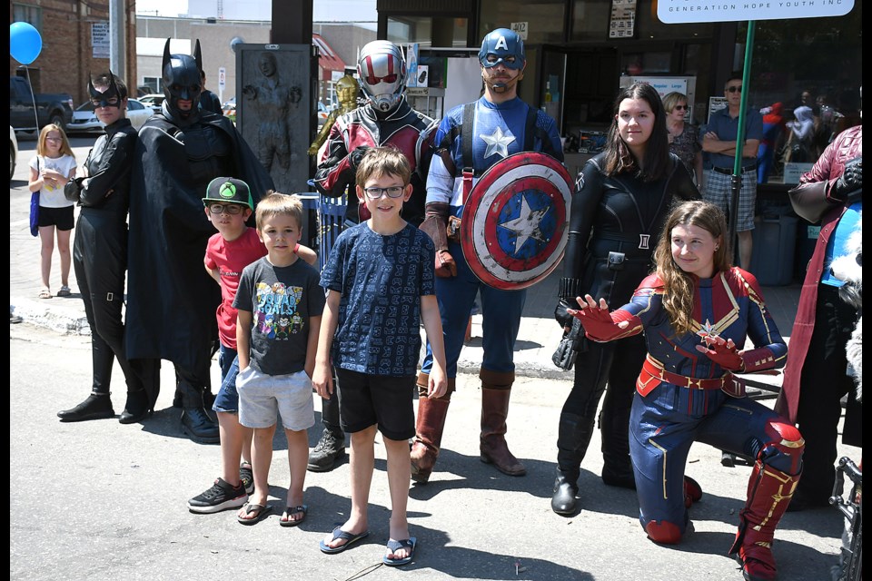 Sights and scenes from the Moose Jaw Kinsmen Sidewalk Days Festival on Saturday.