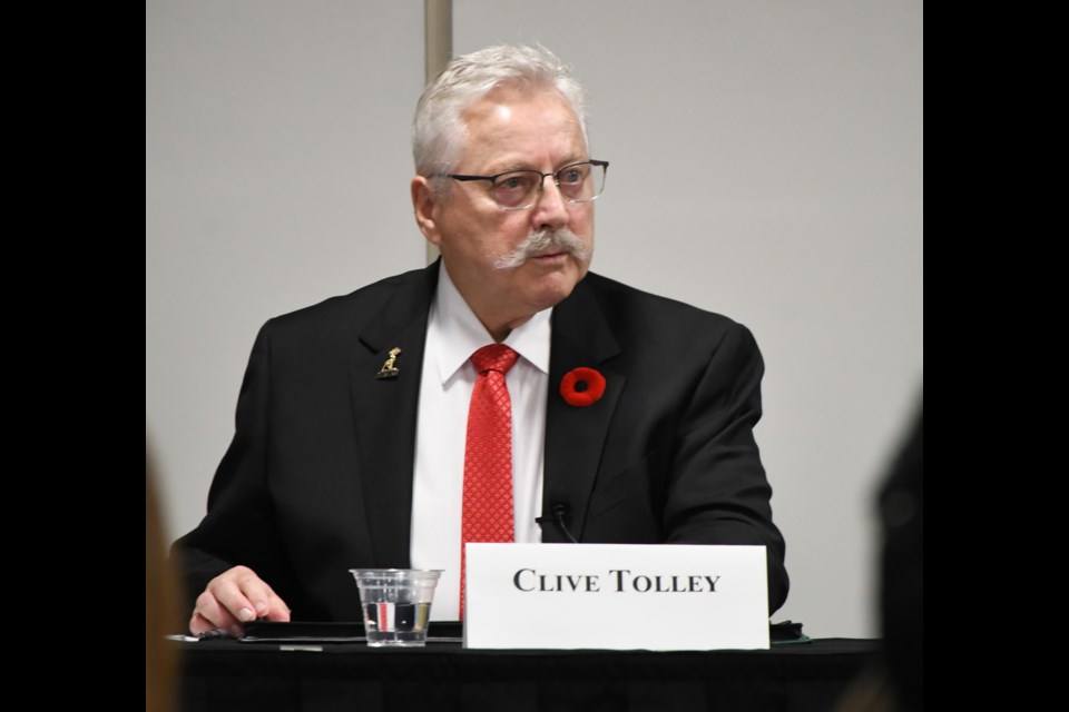 Clive Tolley, incumbent mayor. Photo by Jason G. Antonio