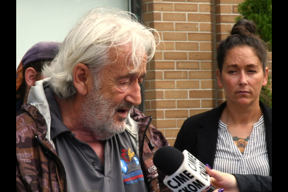 Brent Patterson (pictured) said he’s been living with cockroaches since last November and his family no longer visits him because of the ongoing infestation. 