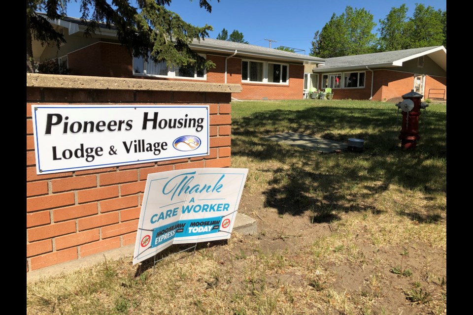 Pioneer Lodge is located on Albert Street West. Photo by Jason G. Antonio 