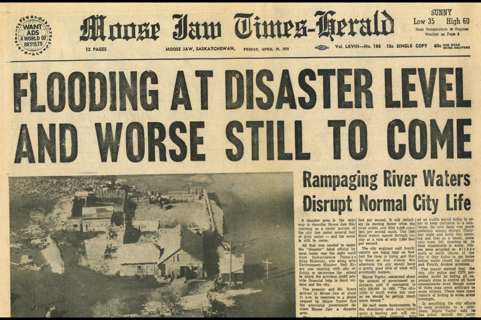 'FLOODING AT DISASTER LEVEL AND WORST STILL TO COME' declares the Friday headline