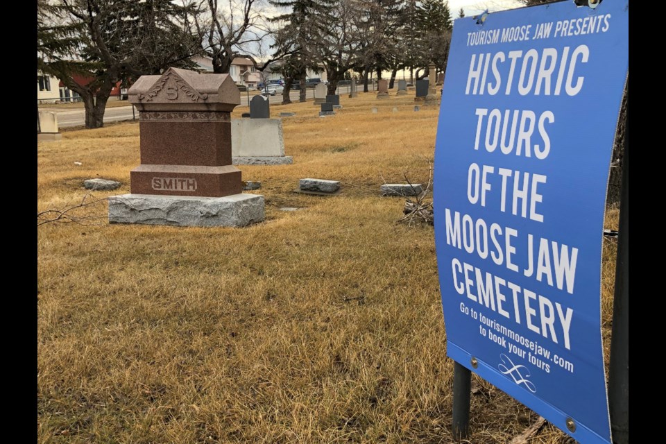 Tourism Moose Jaw offers walking tours of the historic old Moose Jaw Cemetery. Photo by Jason G. Antonio 