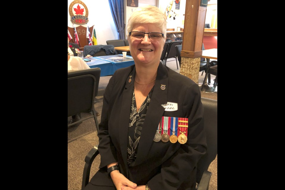 Veteran Sherri Wedel served as a military police officer in the Canadian Armed Forces for 31 years. Photo by Jason G. Antonio