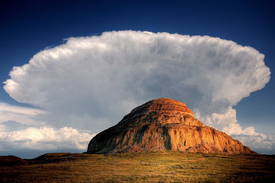 castle butte stock